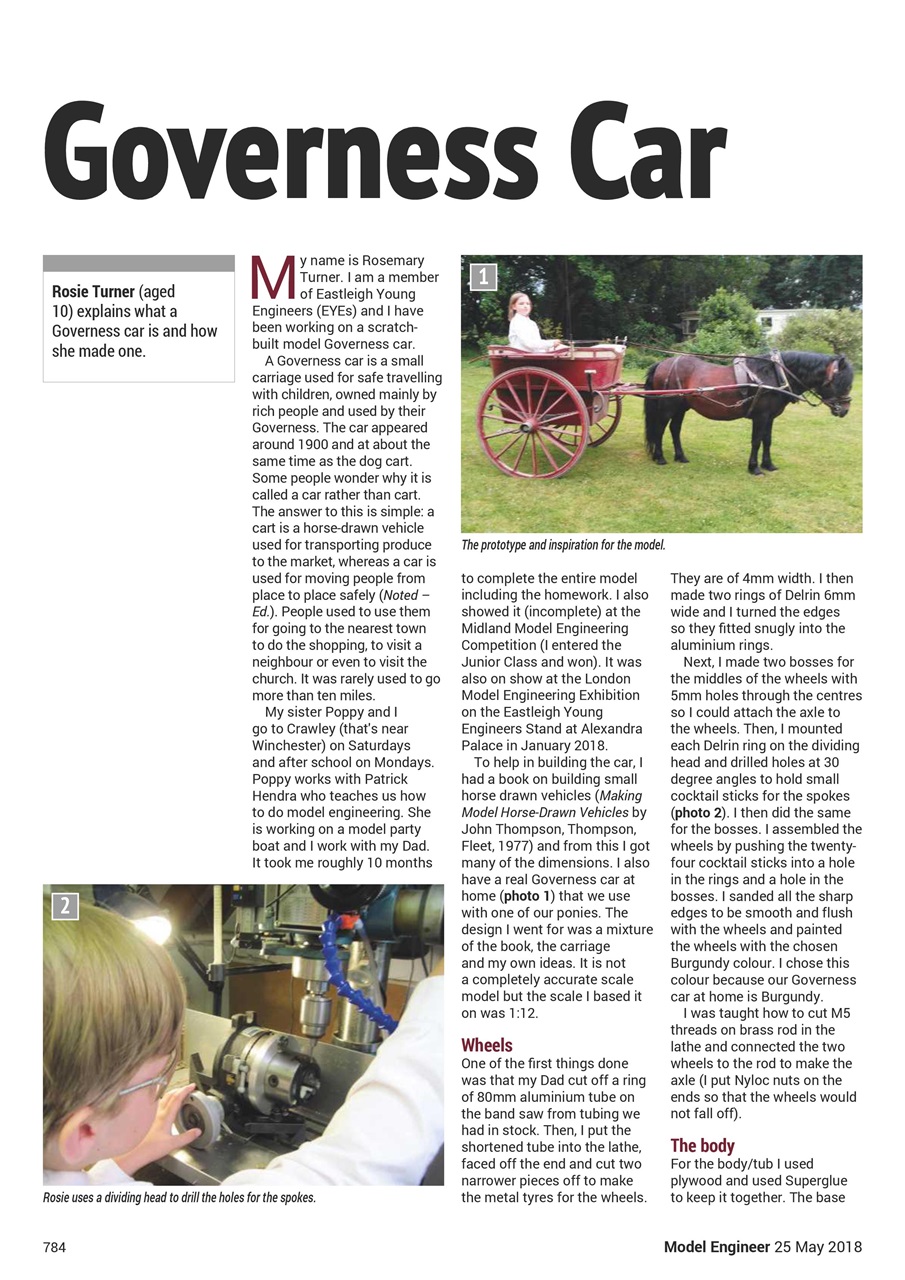 Model Engineer Preview Pages