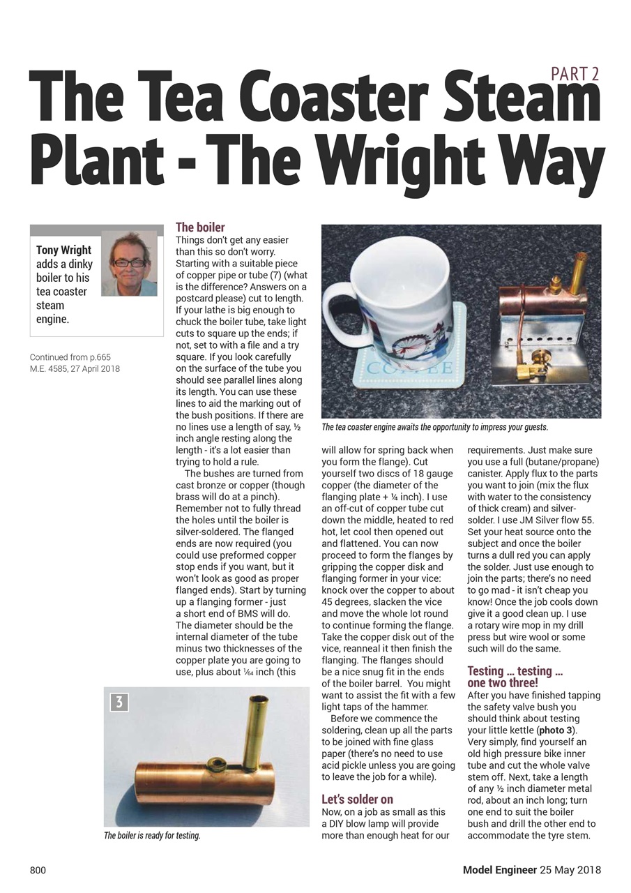 Model Engineer Preview Pages