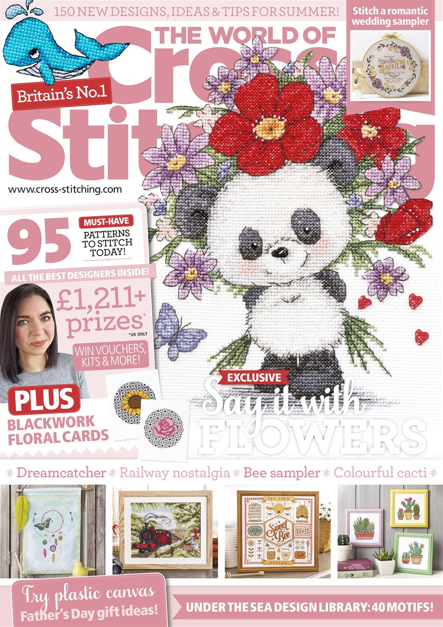 The World of Cross Stitching Preview Pages