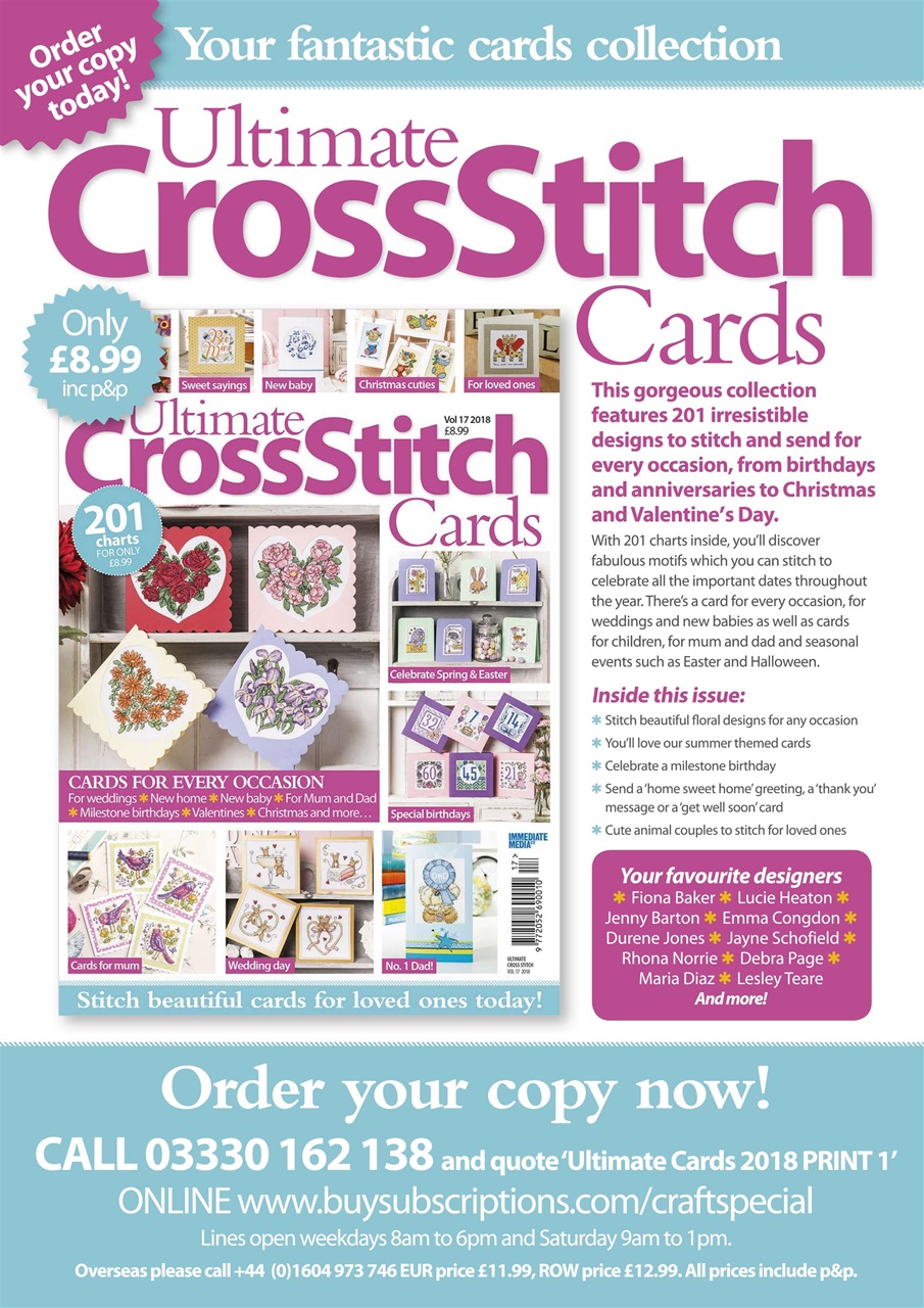 The World of Cross Stitching Preview Pages