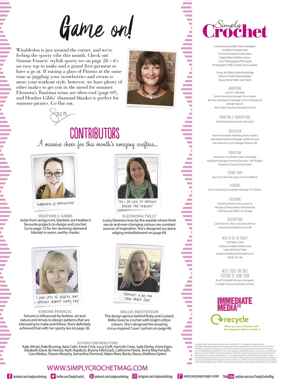 Simply Crochet Preview Pages