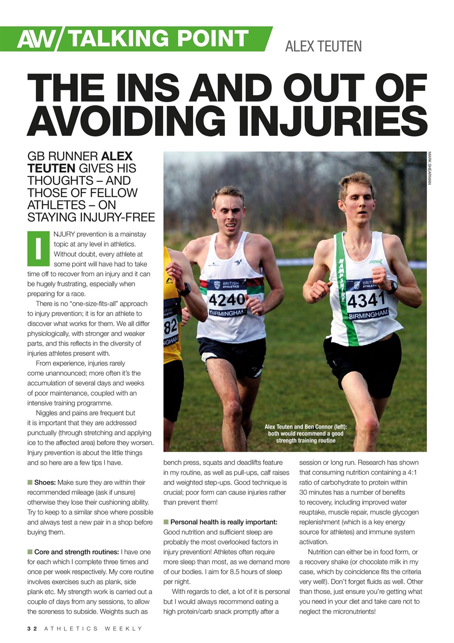 AW – Athletics Weekly Magazine Preview Pages