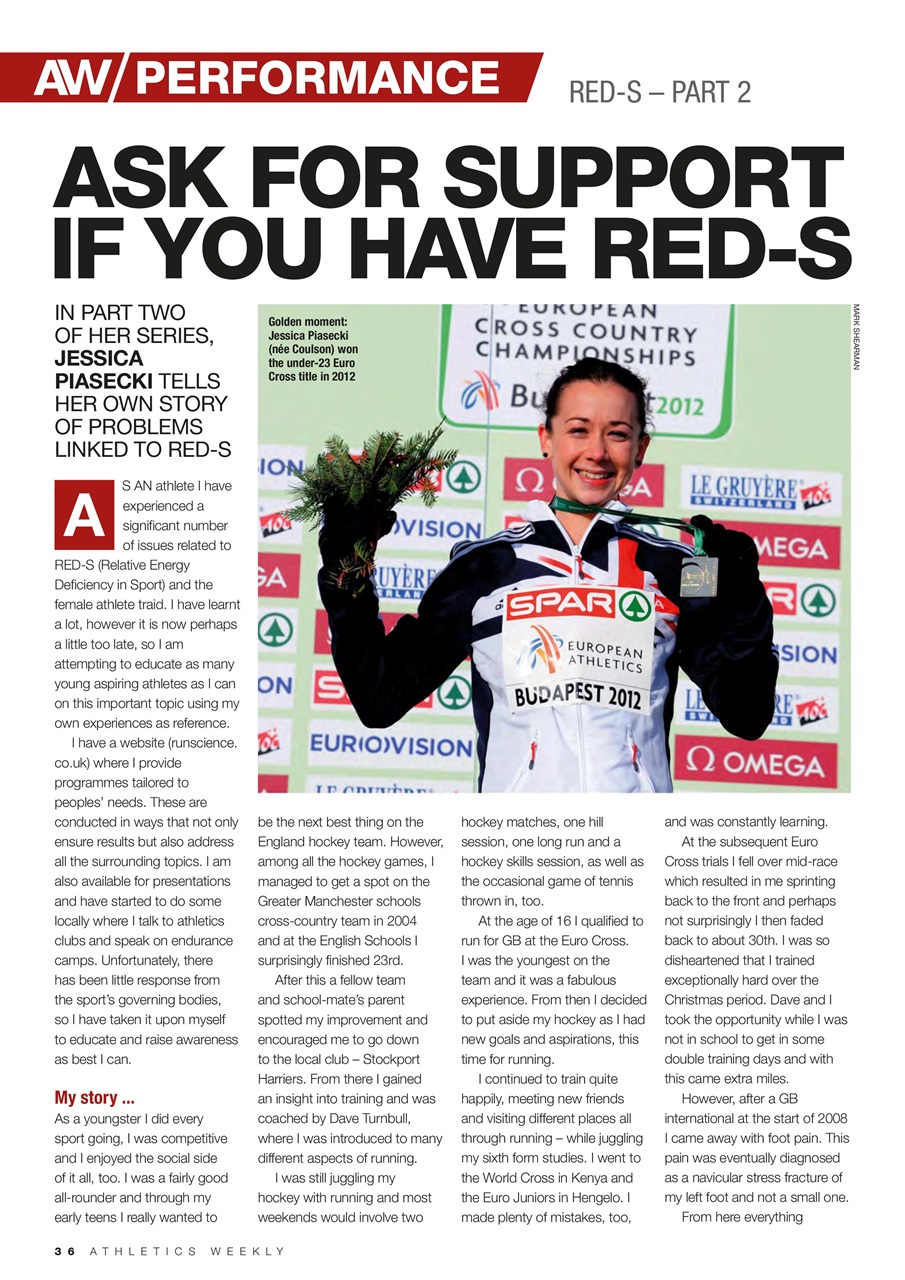 AW – Athletics Weekly Magazine Preview Pages