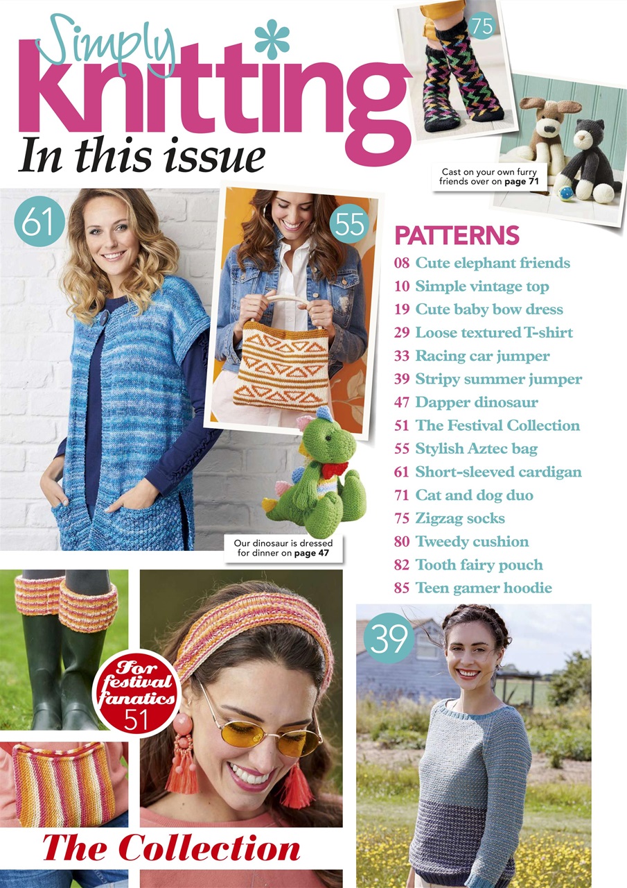 Simply Knitting Preview Pages