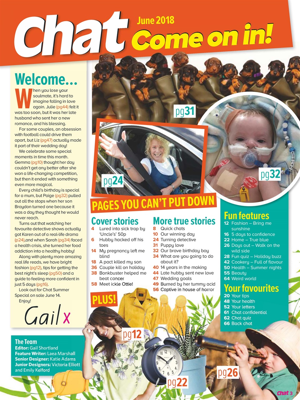 Chat Specials Preview Pages