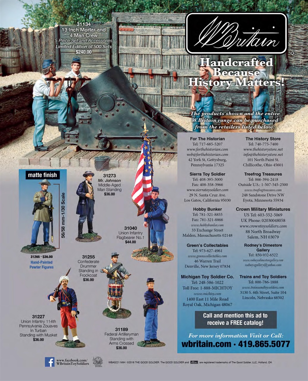 Military Heritage Preview Pages