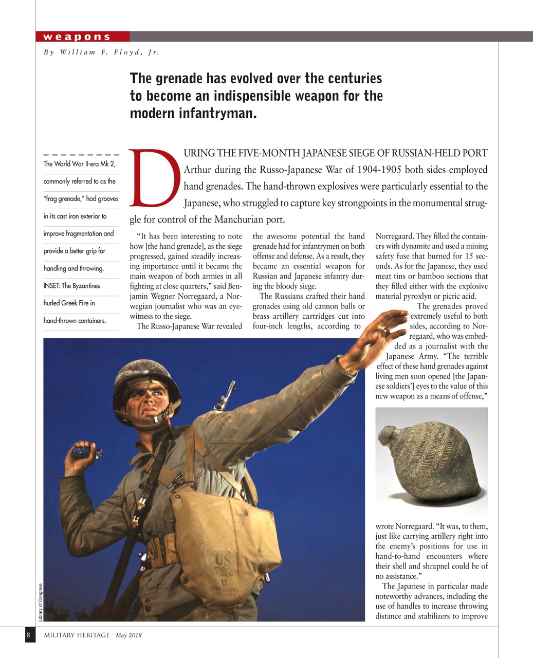 Military Heritage Preview Pages