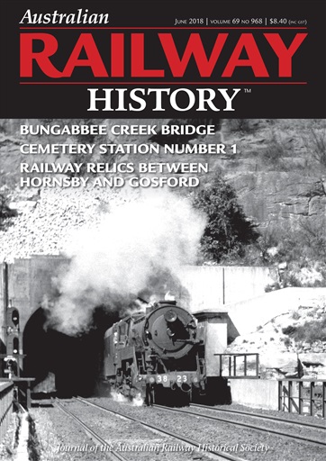 Australian Railway History issue 