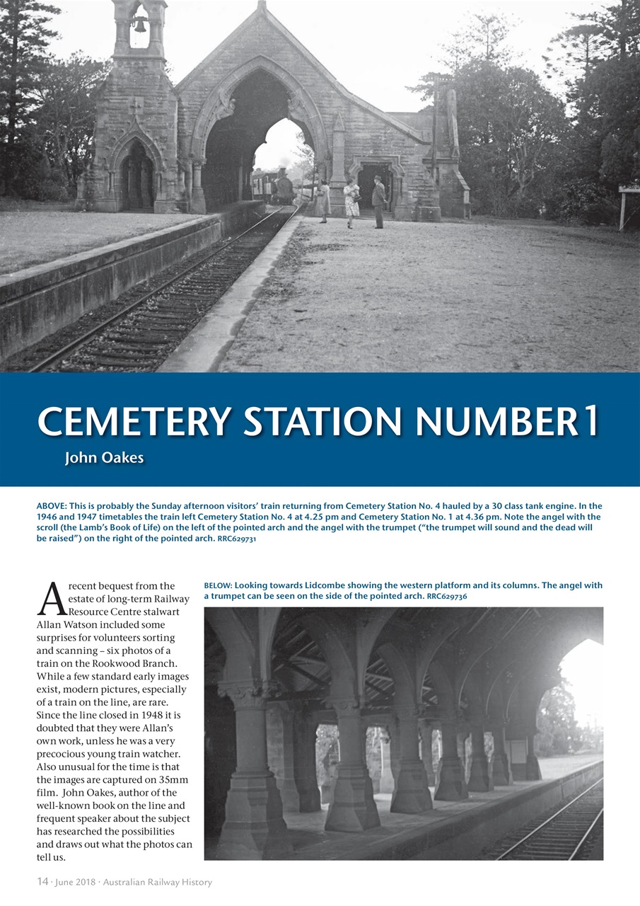 Australian Railway History Preview Pages