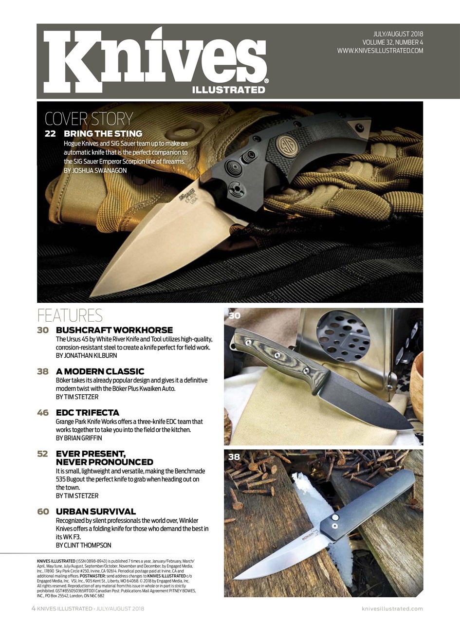 Knives Illustrated Preview Pages