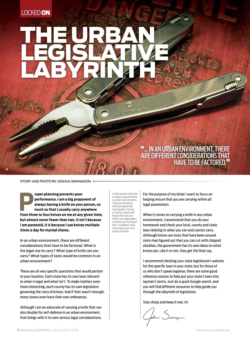 Knives Illustrated Preview Pages