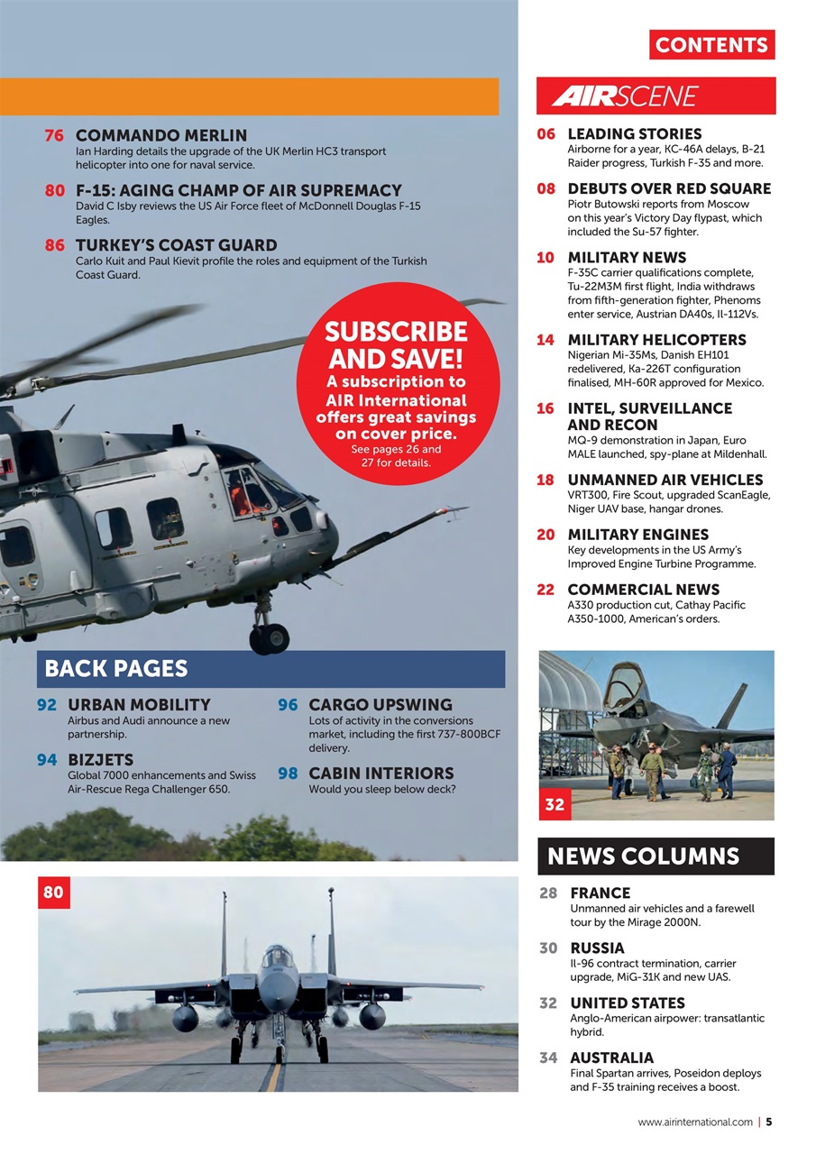 AIR International Preview Pages