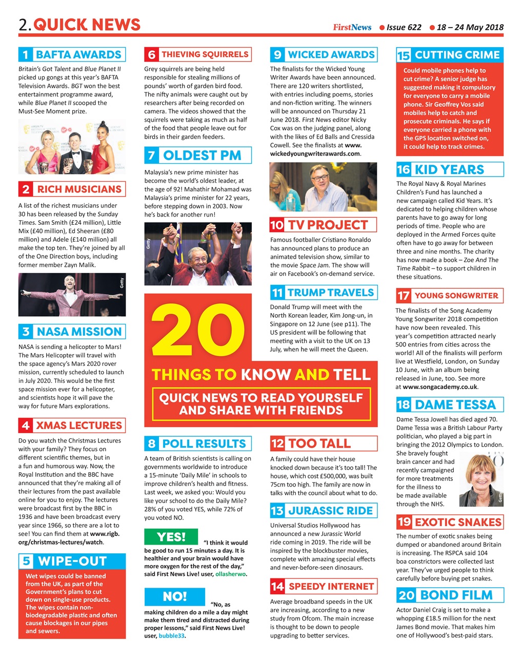 First News Preview Pages