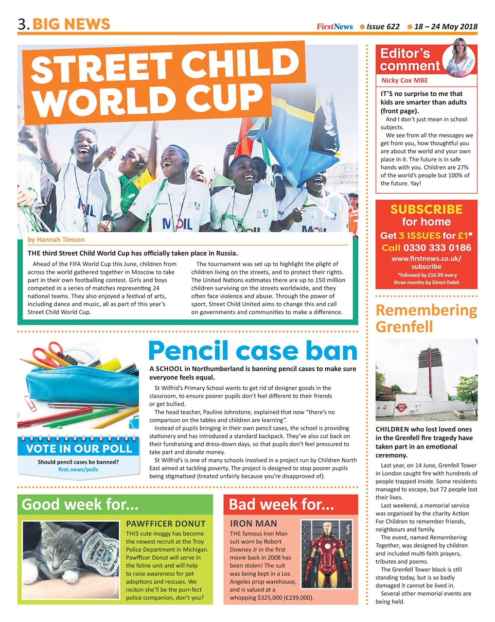 First News Preview Pages