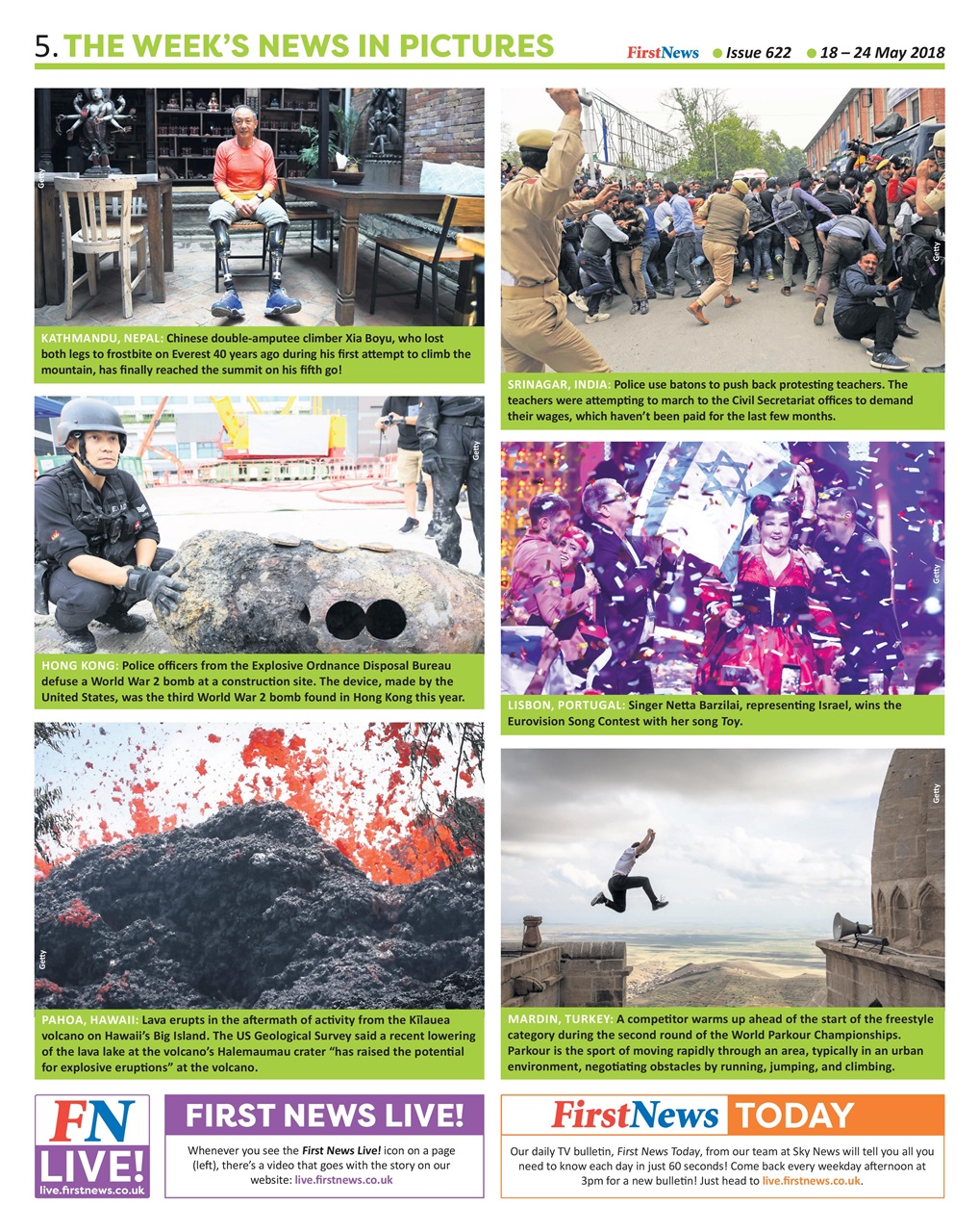 First News Preview Pages