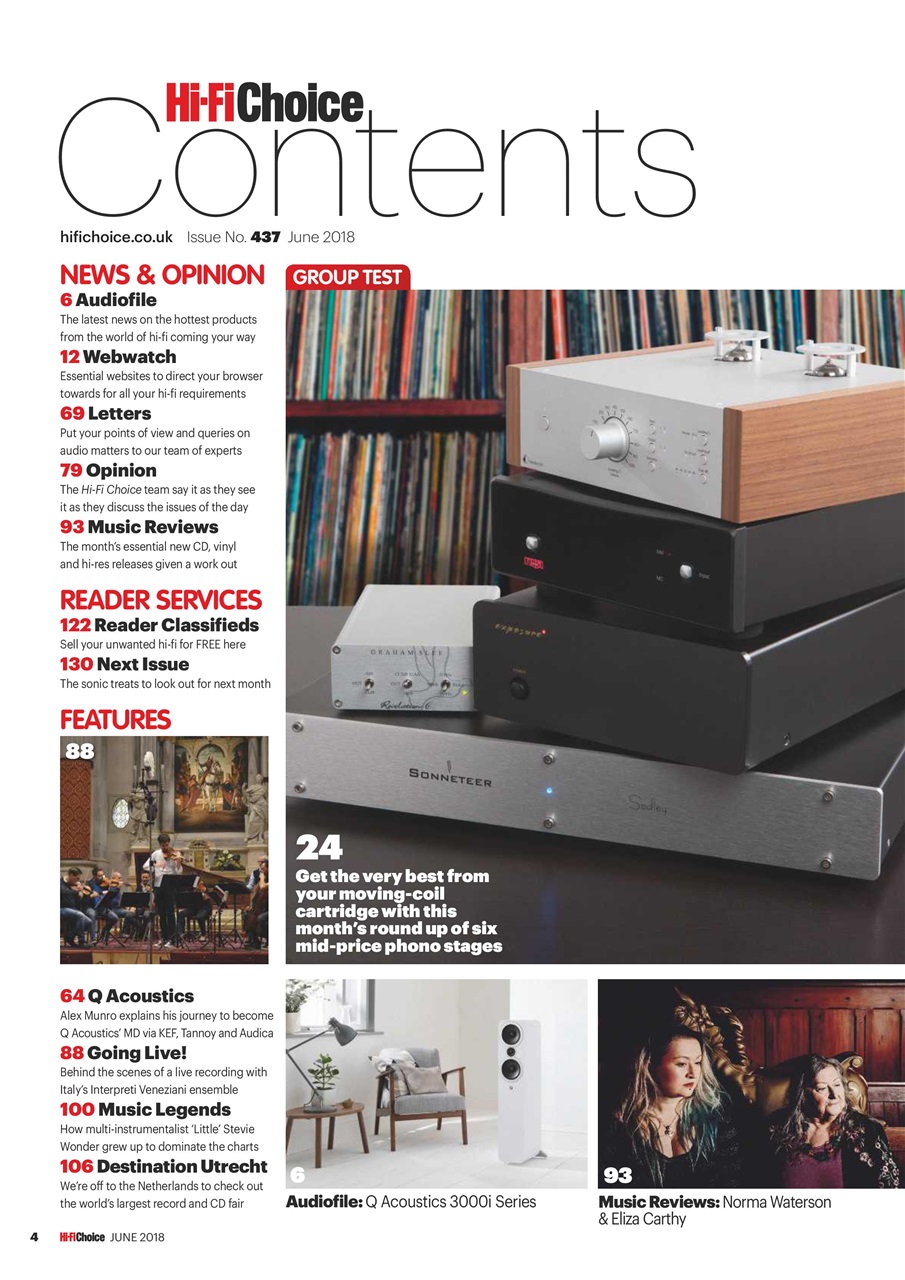 Hi-Fi Choice Preview Pages