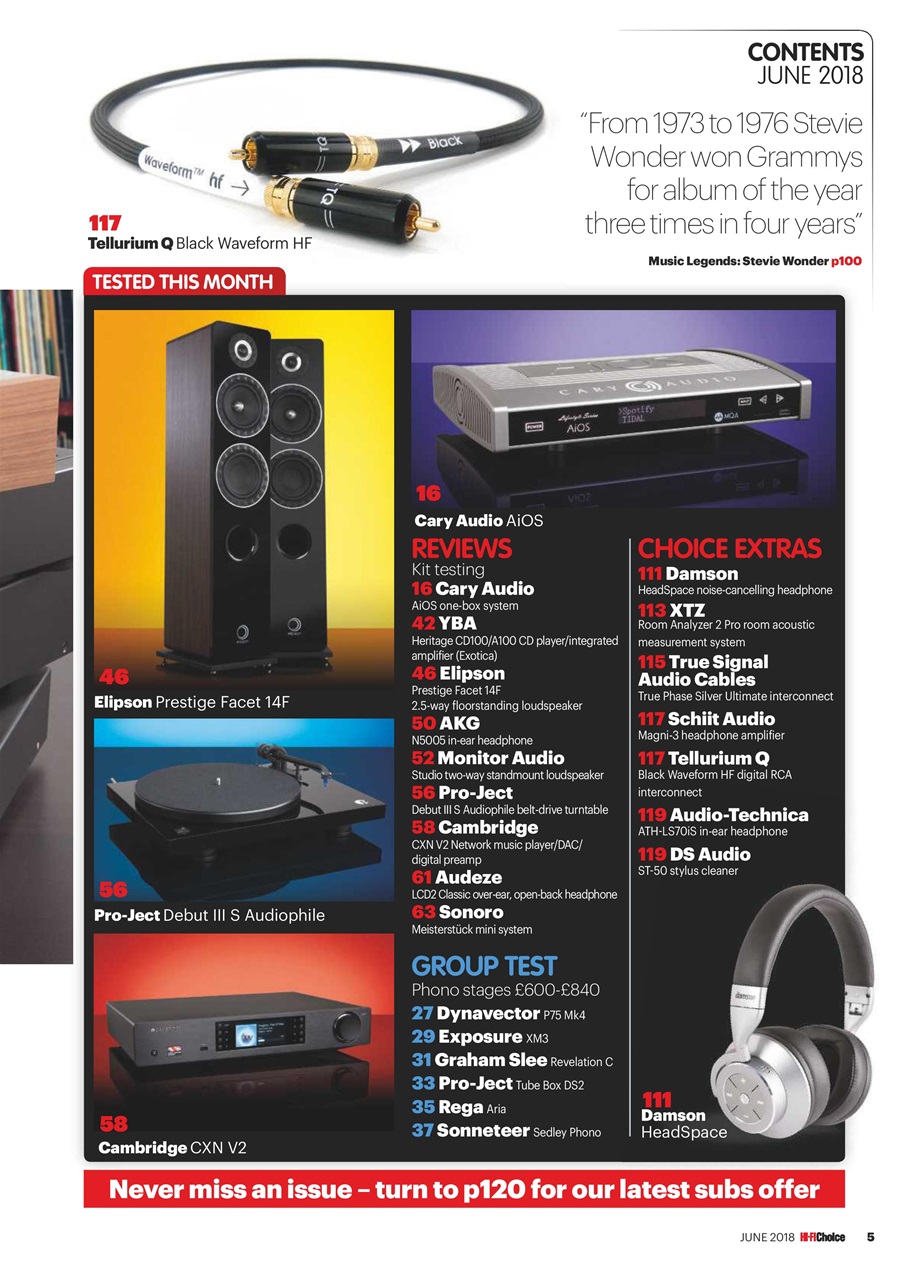 Hi-Fi Choice Preview Pages