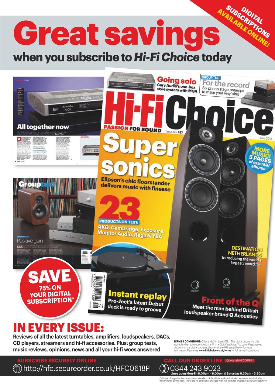 Hi-Fi Choice Preview Pages