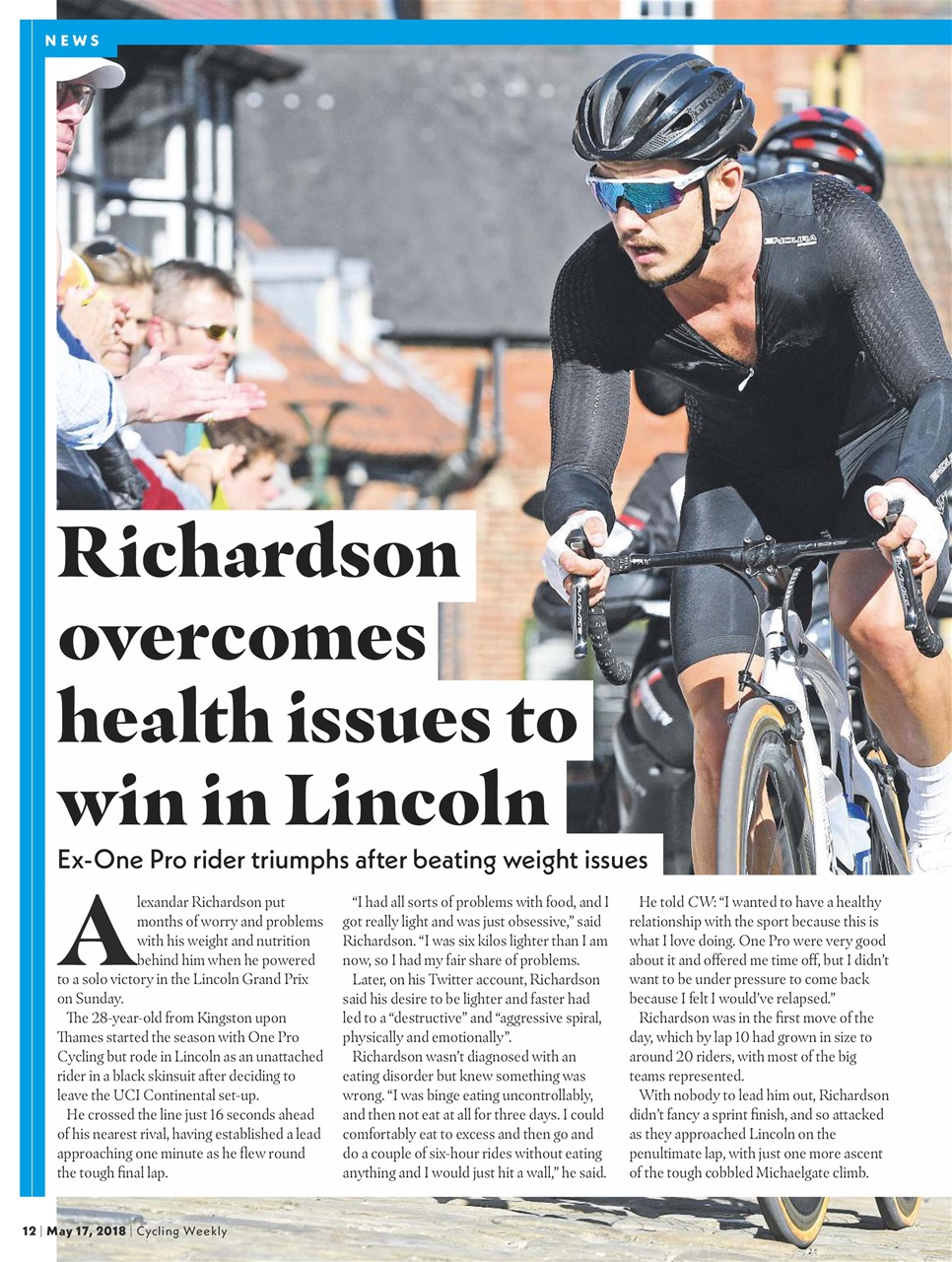 Cycling Weekly Preview Pages