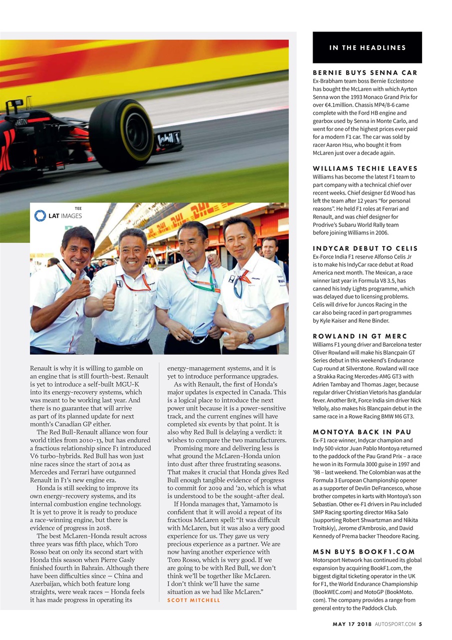 Autosport Preview Pages