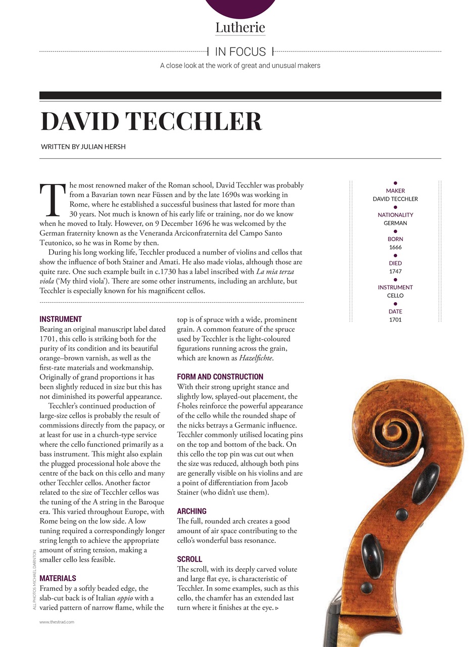 The Strad Preview Pages