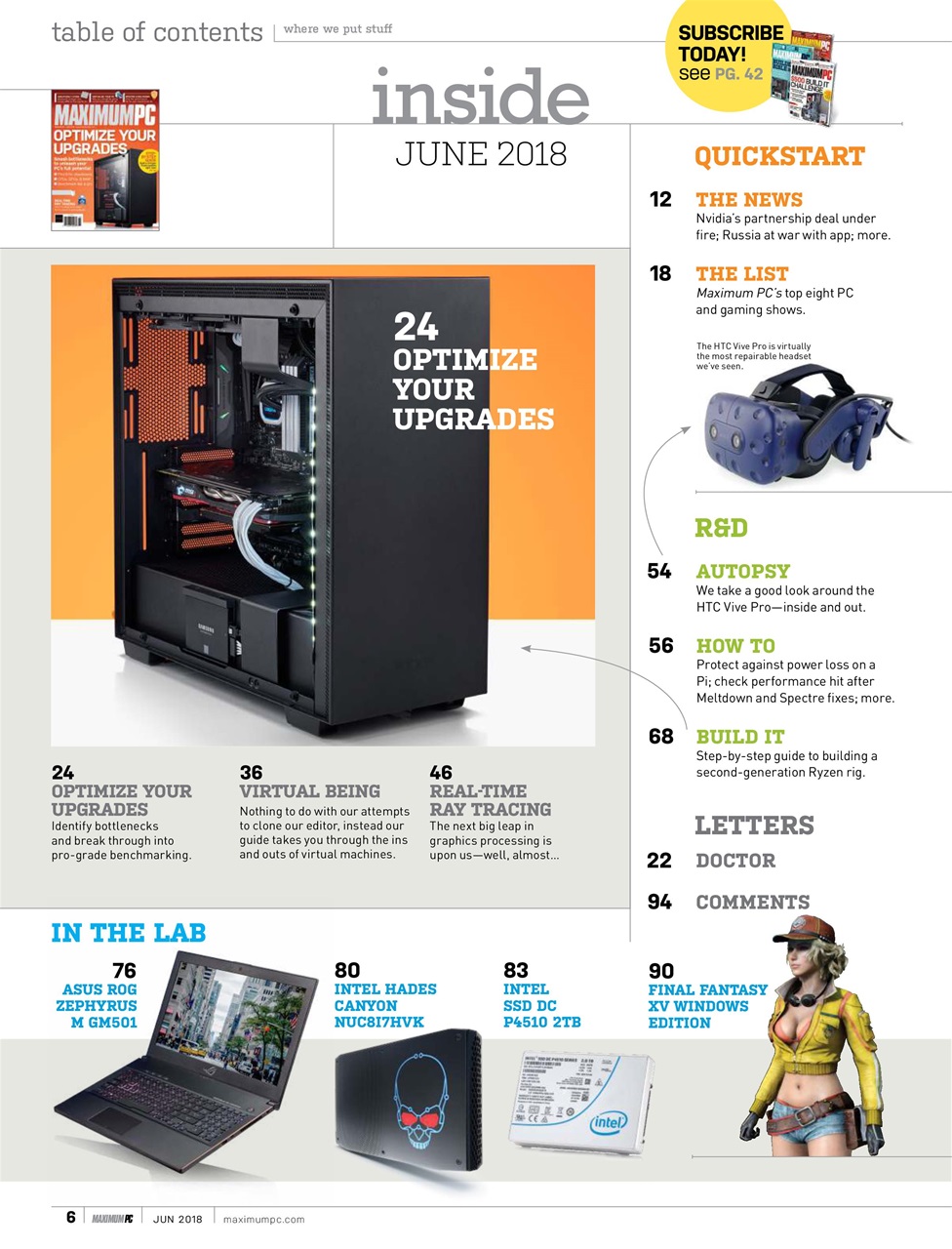 Maximum PC Preview Pages