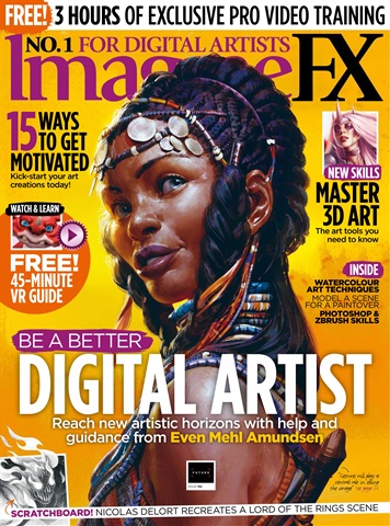 ImagineFX issue July 2018