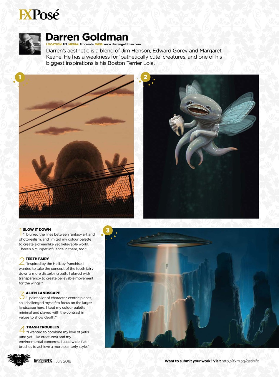 ImagineFX Preview Pages