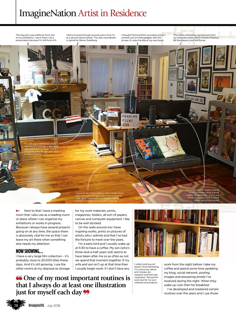 ImagineFX Preview Pages