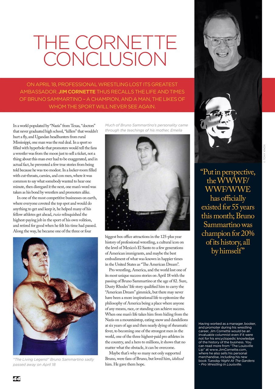 Wrestletalk Magazine Preview Pages