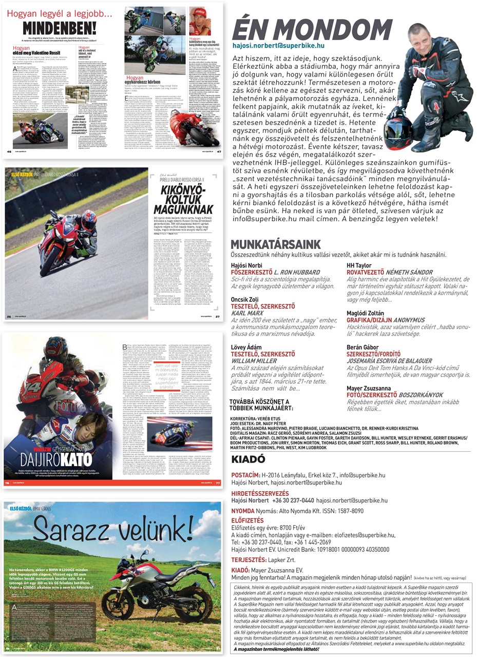 SuperBike Hungary Preview Pages