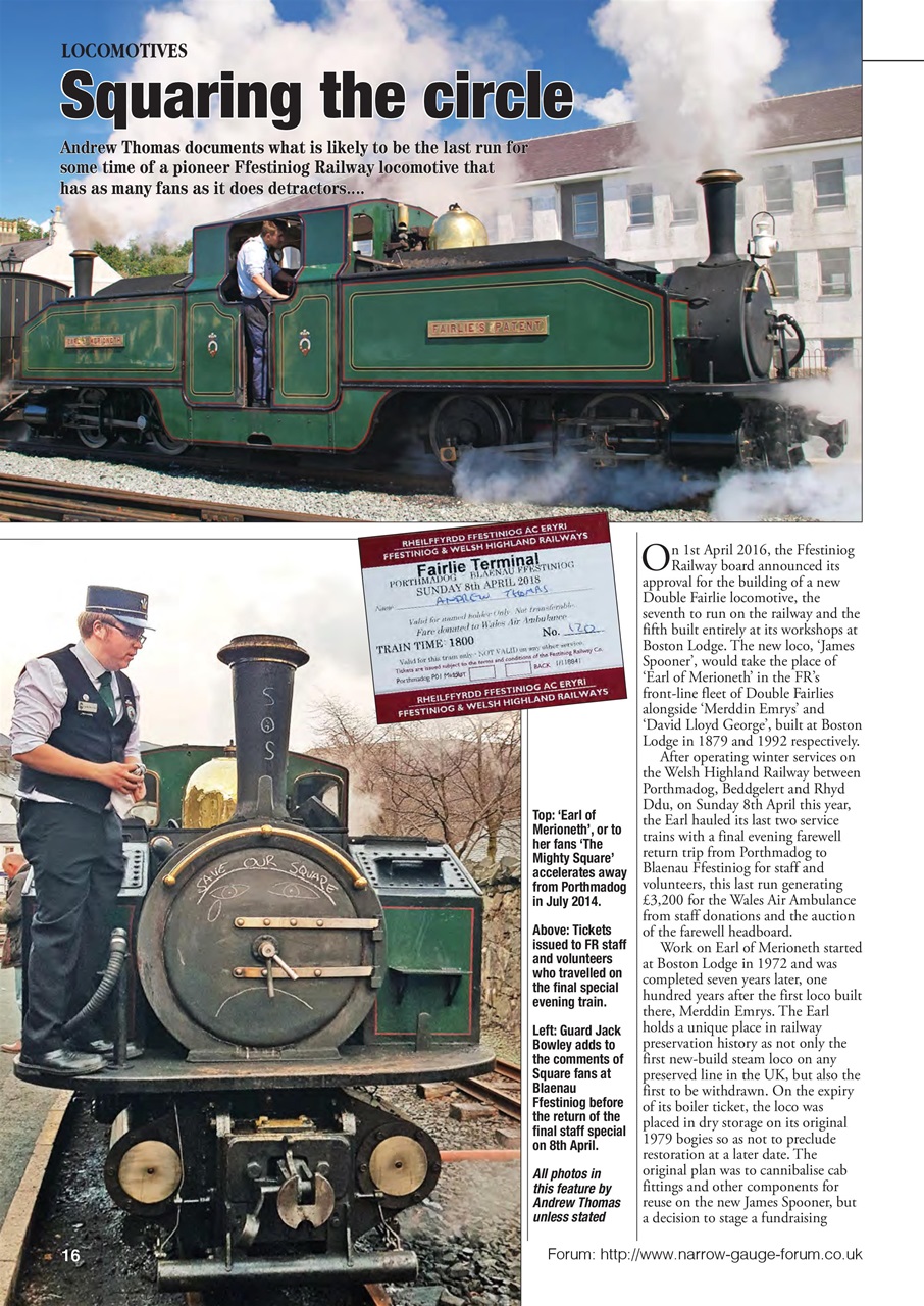 Narrow Gauge World Preview Pages