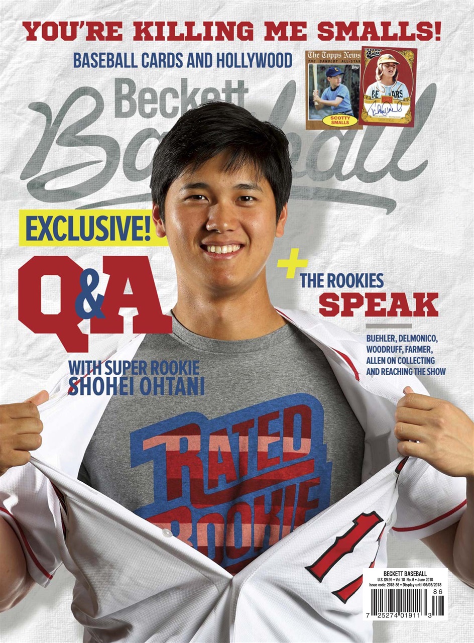 Beckett Baseball Magazine Preview Pages