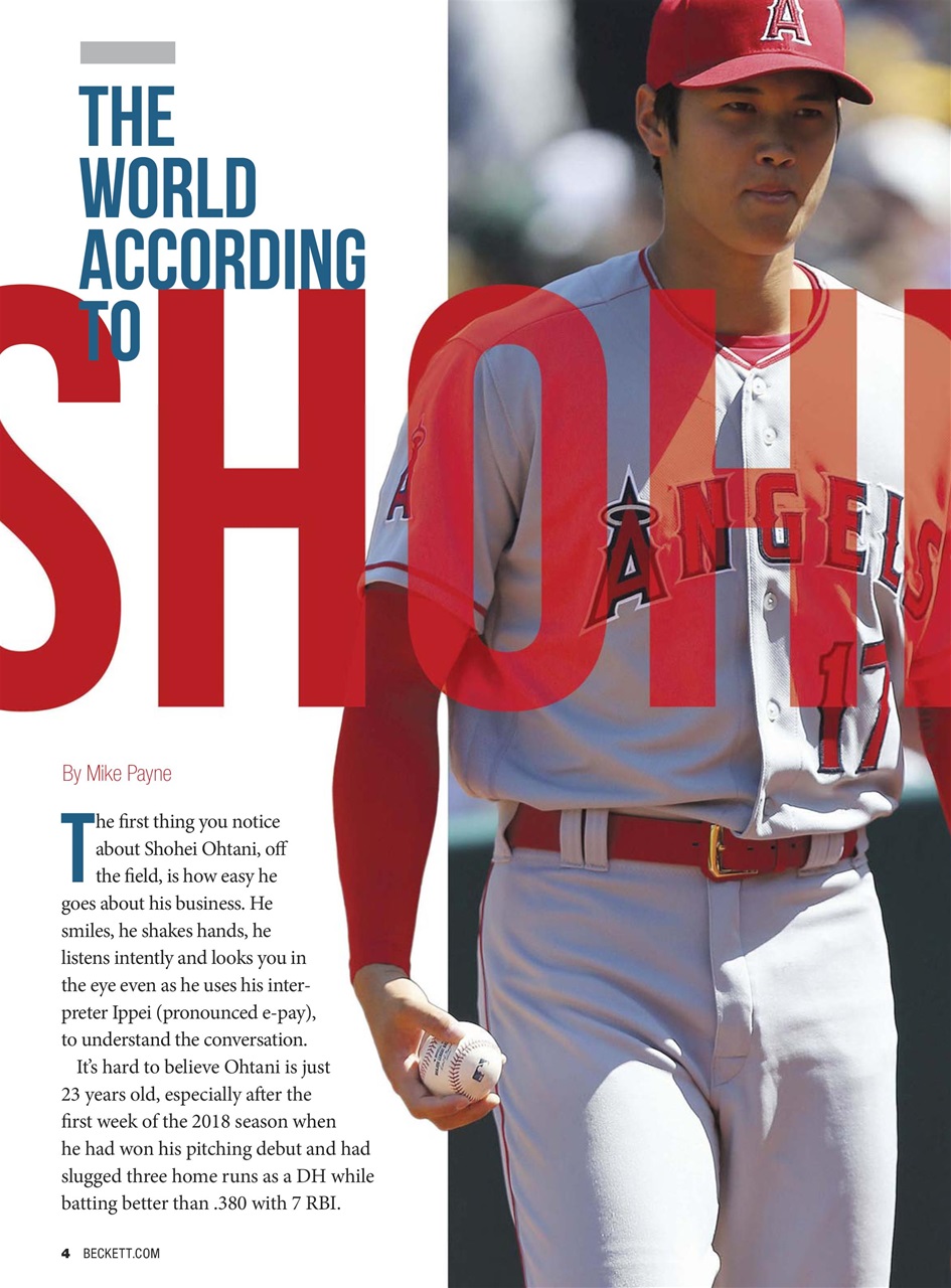 Beckett Baseball Magazine Preview Pages