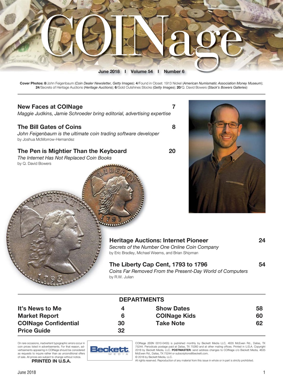 COINage Magazine Preview Pages