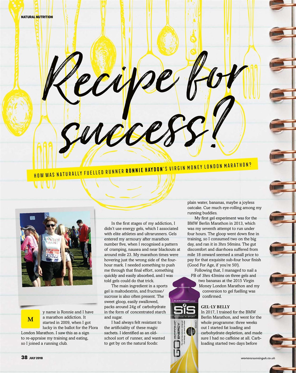 Women’s Running Preview Pages