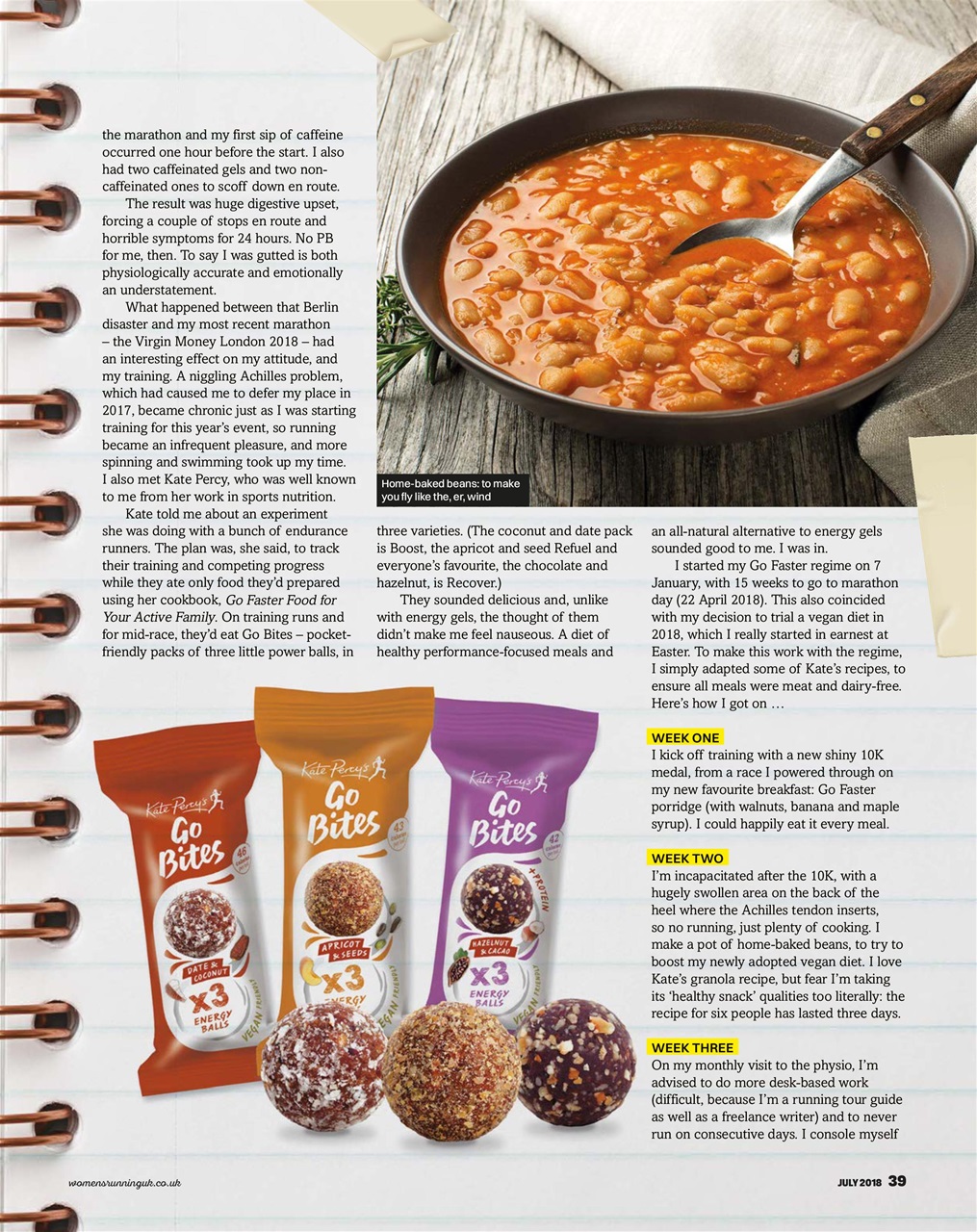 Women’s Running Preview Pages