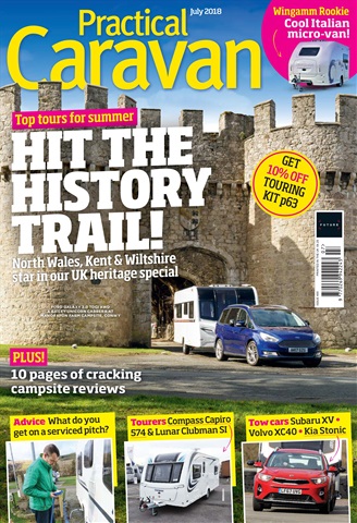 Practical Caravan issue July 2018