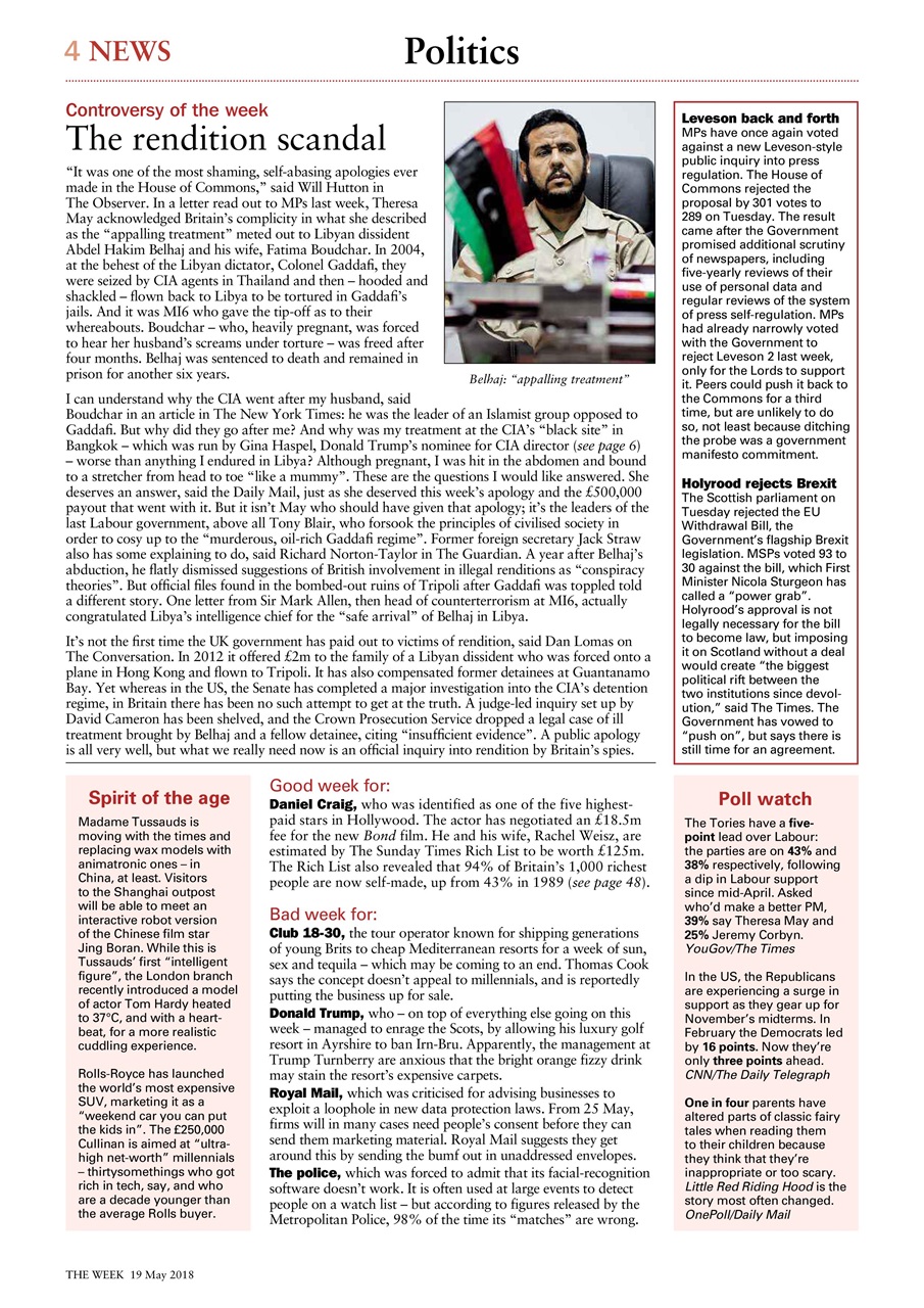 The Week Preview Pages