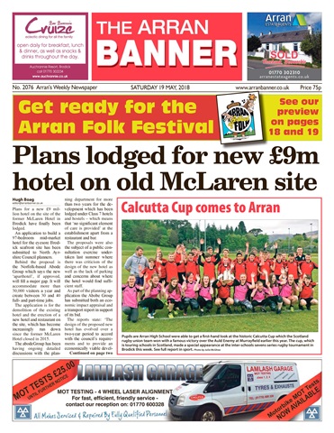 Arran Banner issue 19/5/18