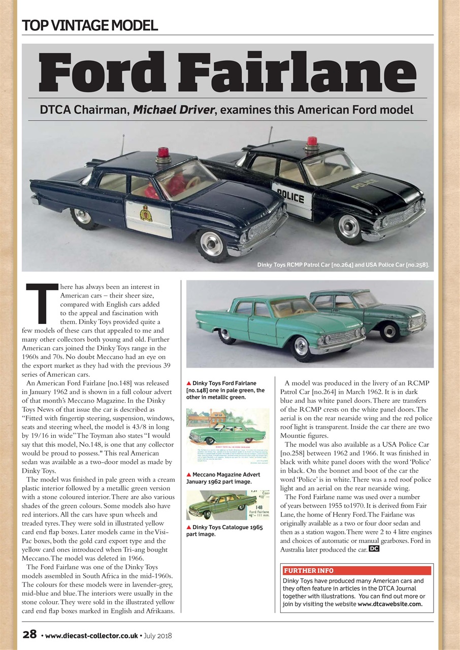 Diecast Collector Preview Pages