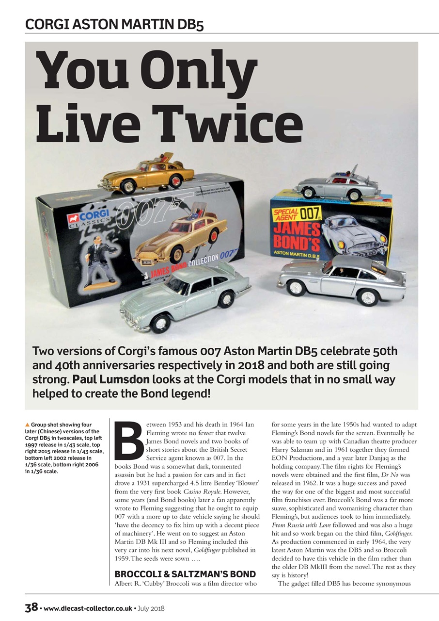 Diecast Collector Preview Pages