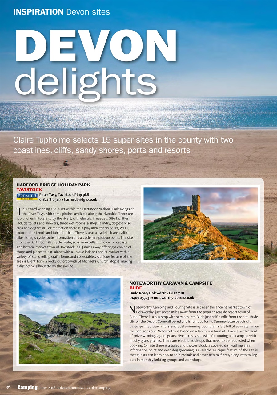 Camping Preview Pages