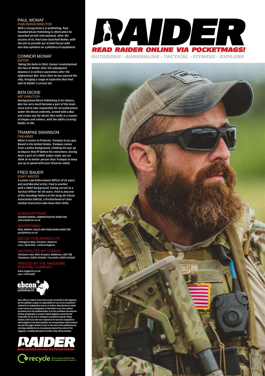 Raider Preview Pages