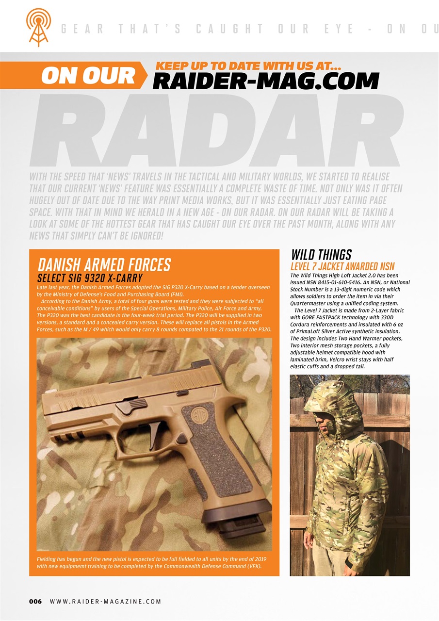 Raider Preview Pages