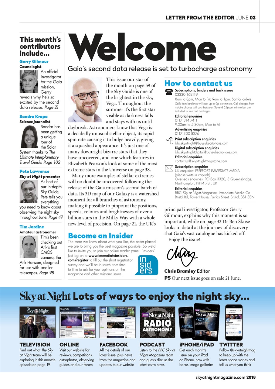 BBC Sky at Night Magazine Preview Pages