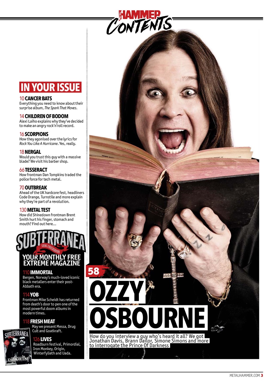 Metal Hammer Preview Pages