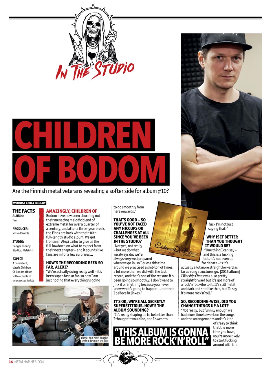 Metal Hammer Preview Pages