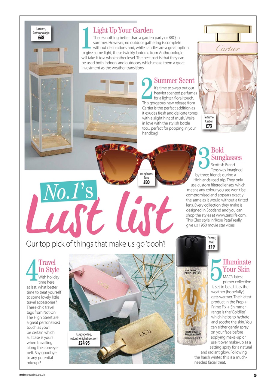 Number 1 Magazine Preview Pages