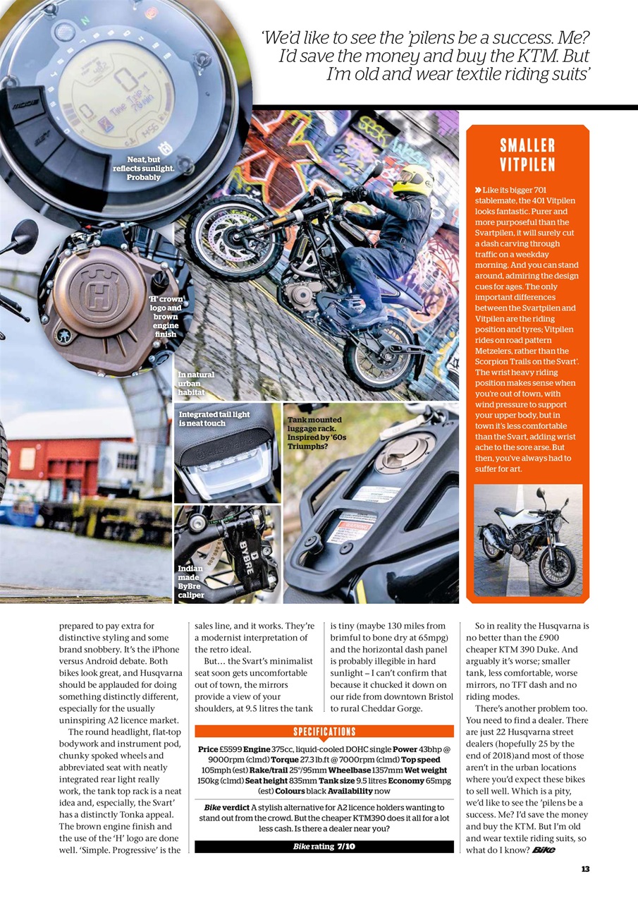 Bike Preview Pages